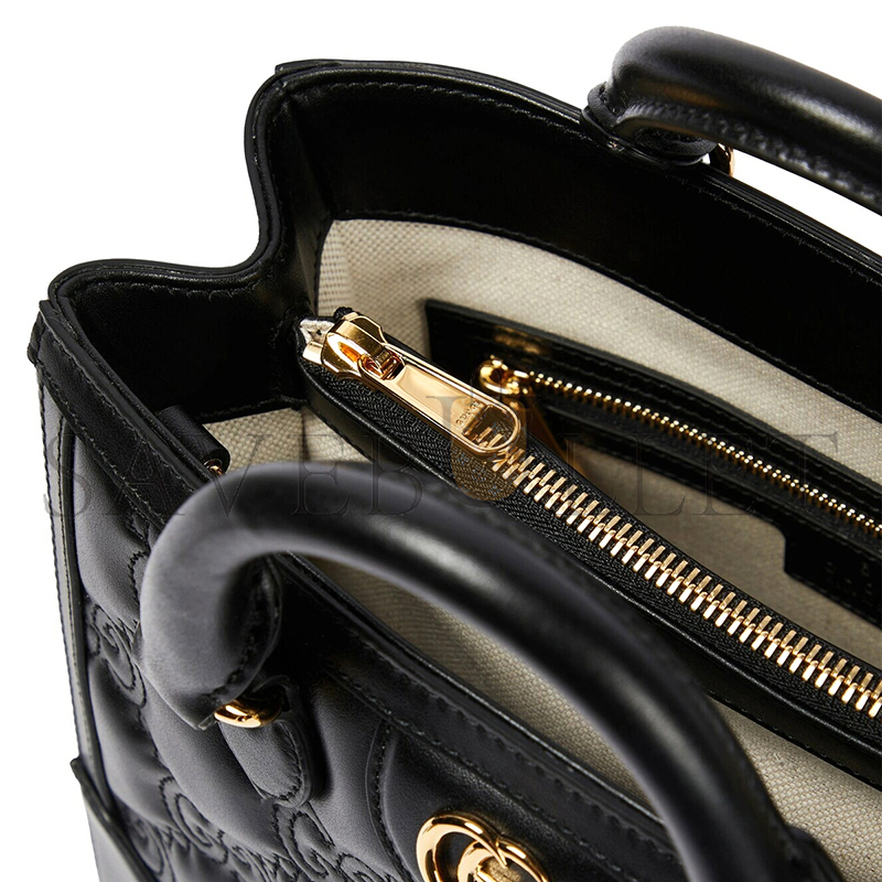 GUCCI GG MATELASSÉ MINI TOP HANDLE BAG 728309 (23*22*10cm)